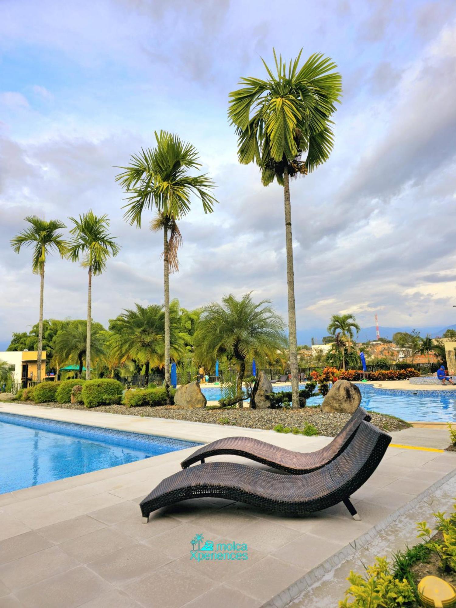 Apartamento Privado Vacacional A 5M Del Aeropuerto, 20 Minutos Del Parque Del Cafe Y Centro De Armenia Con 4 Piscinas, 3 Jacuzzi, Sauna By Molca Xperiences 2H Exteriör bild